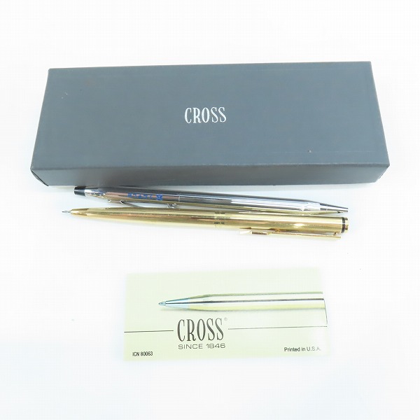 実際に弊社で買取させて頂いたCROSS/クロス PARKER/パーカー ボールペン/シャープペンシル 2点セットの画像 8枚目