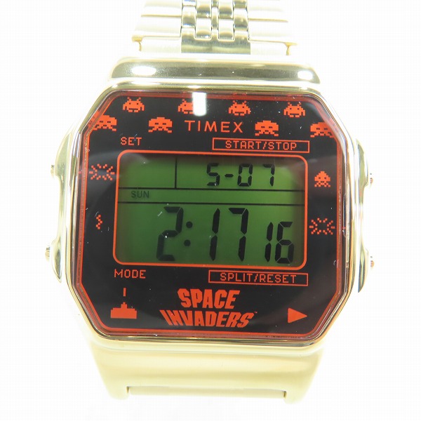 実際に弊社で買取させて頂いた(2)TIMEX/タイメックス スペースインベーダー  腕時計 TW2V30100
