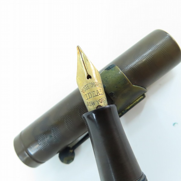 実際に弊社で買取させて頂いたWATERMAN'S/ウォーターマン IDEAL pat'd 1884/80S ヴィンテージ万年筆