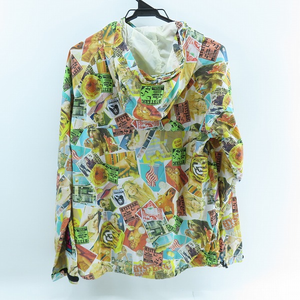 実際に弊社で買取させて頂いた【未使用】HYSTERIC GLAMOUR/ヒステリックグラマー ALL MESSED UP総柄 フーデッドJK 0251AB08/Sの画像 1枚目