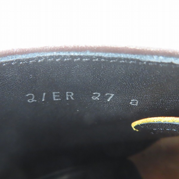 実際に弊社で買取させて頂いたREGAL/リーガル ウイングチップ チャッカ ブーツ 21ER/27.0の画像 6枚目