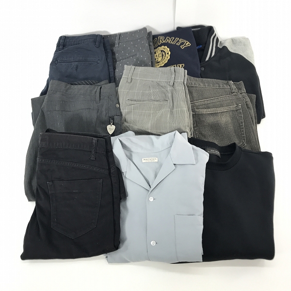 実際に弊社で買取させて頂いた【おまとめ】ユナイテッドアローズ/アーバンリサーチ/ナノユニバース 等 シャツ/スウェット/パンツ 他