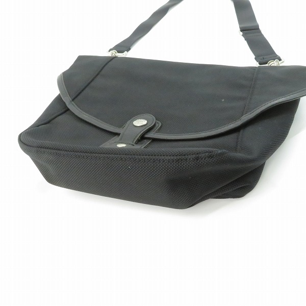 実際に弊社で買取させて頂いたPORTER/ポーター フラップ ショルダーバッグ ブラックの画像 3枚目