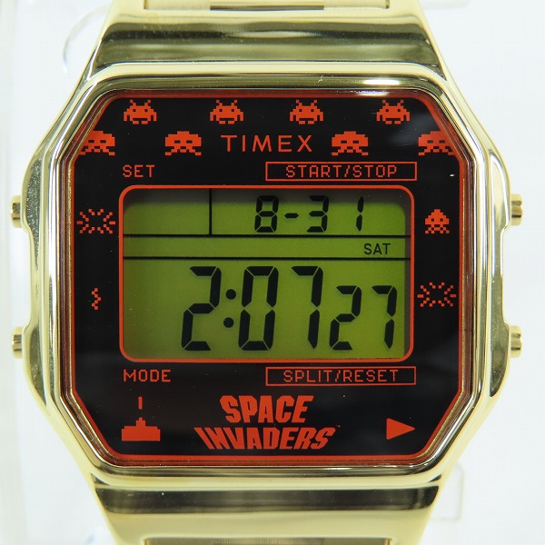 実際に弊社で買取させて頂いた(3)TIMEX/タイメックス スペースインベーダー  腕時計 TW2V30100