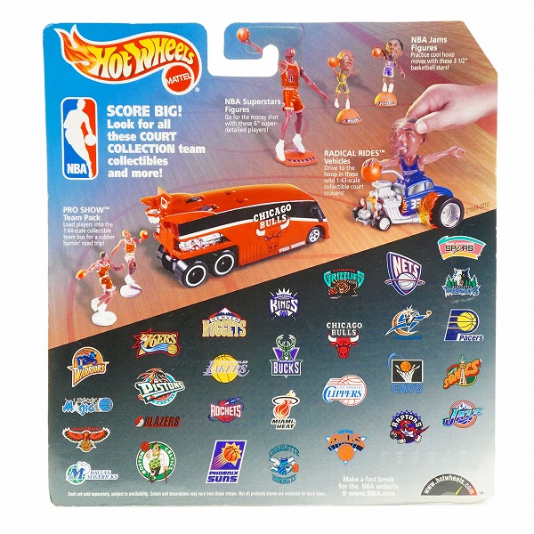 実際に弊社で買取させて頂いた【未開封】Hot Wheels/ホットウィール Radical Rides NBA シカゴブルズ MICHAEL JORDAN マイケル ジョーダン #23の画像 1枚目