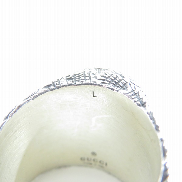 実際に弊社で買取させて頂いたGucci/グッチ C Letter Rings/アルファベット イニシャルCリング 17.5-19.5号の画像 7枚目