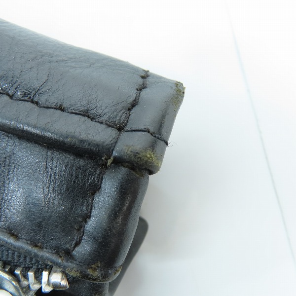 実際に弊社で買取させて頂いたSCHOTT/ショット ボアライナー付き シングルレザーライダースジャケット /34の画像 8枚目