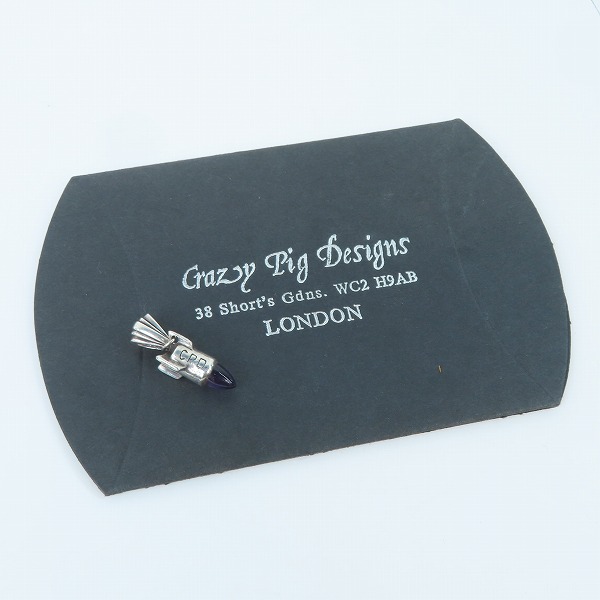 実際に弊社で買取させて頂いたCRAZY PIG/クレイジーピッグ ロケットストーン ペンダント/トップの画像 6枚目
