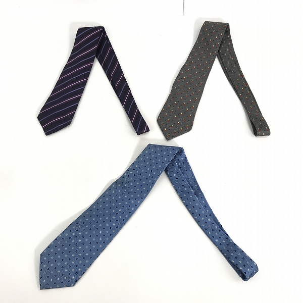 実際に弊社で買取させて頂いた【おまとめ】HERMES/エルメス Brooks brothers/ブルックスブラザーズ Chester Barrie/チェスターバリー ネクタイの画像 1枚目
