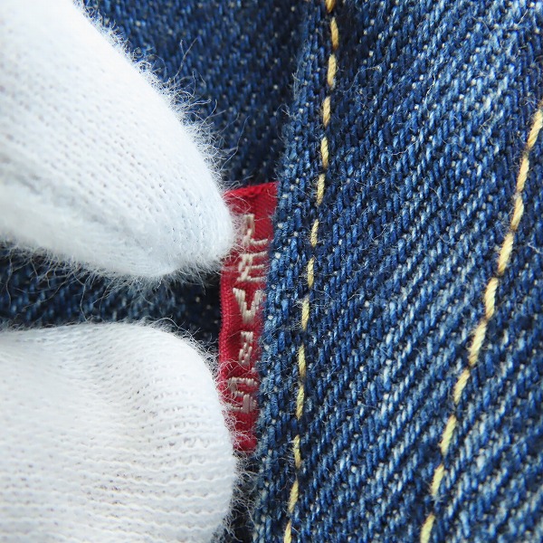 実際に弊社で買取させて頂いたLEVIS/リーバイス S501XX 大戦モデル 復刻 44501 日本製 デニム J32828-0406/W32L36の画像 6枚目