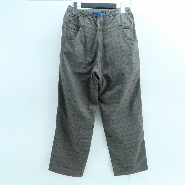 実際に弊社で買取させて頂いたGRAMICCI/グラミチ BEAMS別注 チェック柄 ユーティリティパンツ ダークブラウン系 GMP-19F1183 /Mの画像 1枚目