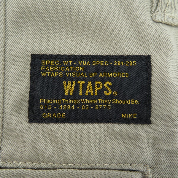 実際に弊社で買取させて頂いた【未使用】WTAPS/ダブルタップス トラウザーズ パンツ 162GWDT-PTM02/Mの画像 2枚目