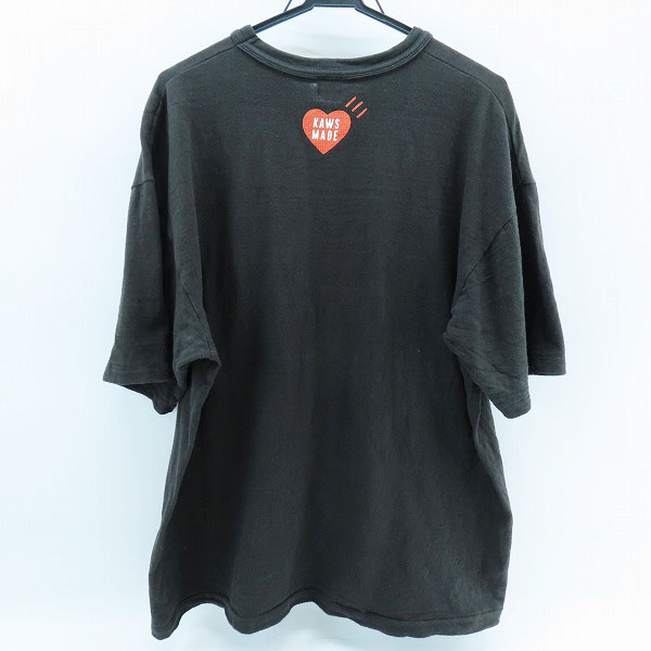実際に弊社で買取させて頂いたHUMAN MADE/ヒューマンメイド×KAWS/カウズ Graphic T-Shirt Tシャツ/2XLの画像 1枚目