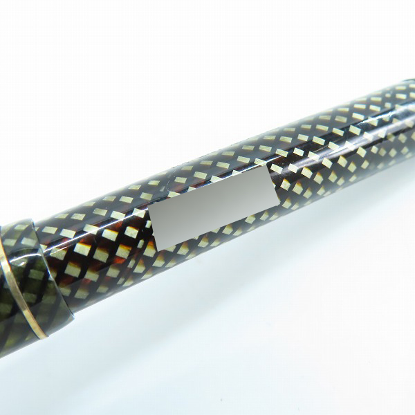 実際に弊社で買取させて頂いたWARRANTED/ワランテッド ペン先刻印14ct 総柄 ヴィンテージ万年筆の画像 2枚目