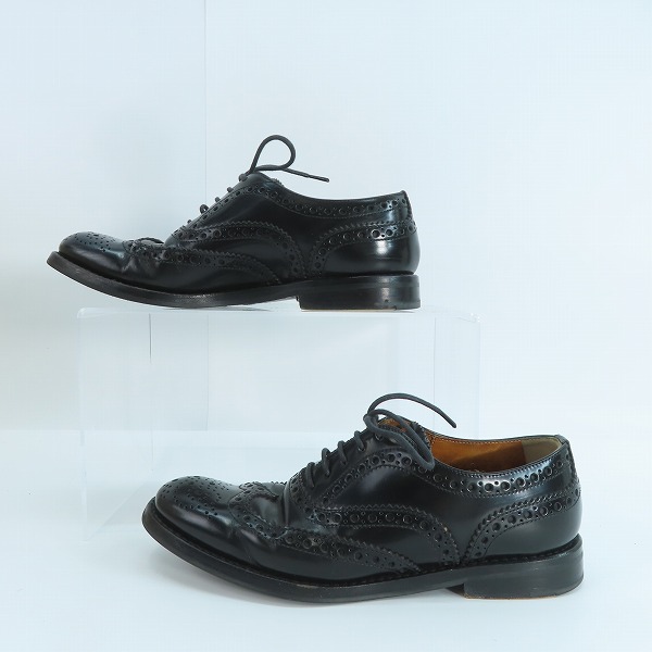 実際に弊社で買取させて頂いたChurch's/チャーチ BURWOOD/バーウッド ウイングチップシューズ 8905101 35の画像 3枚目