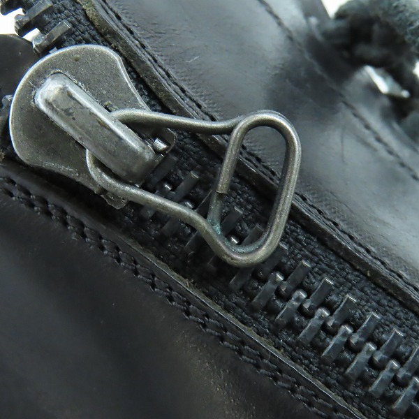 実際に弊社で買取させて頂いたBUTTERO/ブッテロ ジップアップ レザー ロング ブーツ/42の画像 8枚目