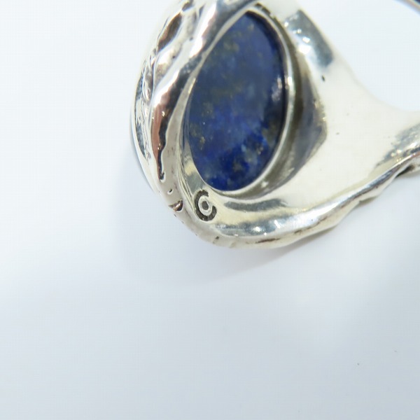 実際に弊社で買取させて頂いたALEX STREETER/アレックスストリーター エンジェルハートリング 2013年限定 ラピスラズリ/21号の画像 6枚目