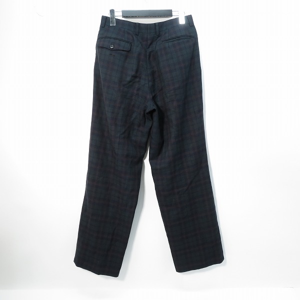 実際に弊社で買取させて頂いたChristian Dior SPORTS/クリスチャンディオールスポーツ チェック スラックスパンツ/Mの画像 1枚目