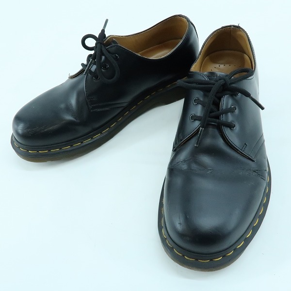 実際に弊社で買取させて頂いたDr.Martens/ドクターマーチン 1461 3EYE GIBSON SHOE 3ホールシューズ ブラック UK7