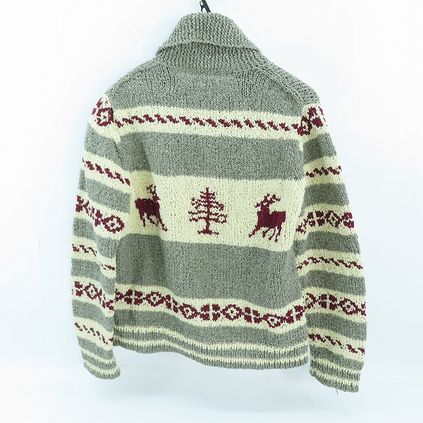 実際に弊社で買取させて頂いたJUNYA WATANABE MAN/ジュンヤワタナベマン ジップアップ ニット AD2004 WO-N007/Mの画像 1枚目