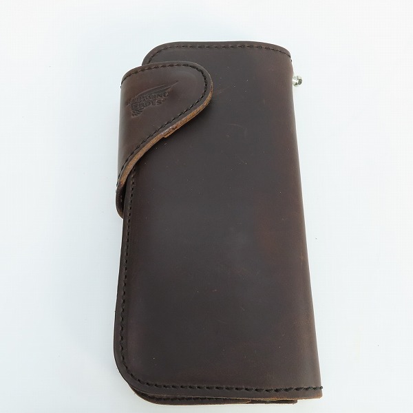 実際に弊社で買取させて頂いたRED WING/レッドウィング 二つ折り レザー長財布/ウォレット