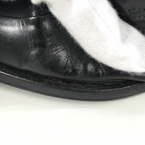 実際に弊社で買取させて頂いたPRADA/プラダ レザー コインローファー/ドレスシューズ 2DB019/6.5の画像 8枚目