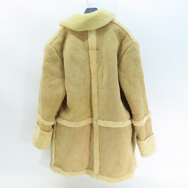 実際に弊社で買取させて頂いた【未使用】A BATHING APE/アベイシングエイプ ムートン コート/XLの画像 1枚目