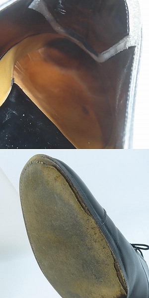 実際に弊社で買取させて頂いたEDWARD GREEN/エドワードグリーン CHELSEA/チェルシー レザーシューズ E202 9/9.5 の画像 7枚目