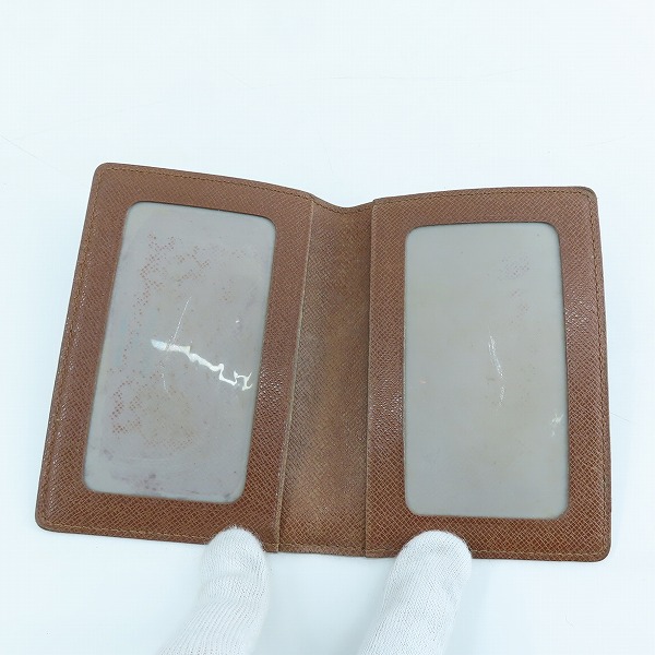 実際に弊社で買取させて頂いたLOUIS VUITTON/ルイヴィトン モノグラム ポルト2カルト・ヴェルティカル カードケース/定期入れ M60533の画像 3枚目