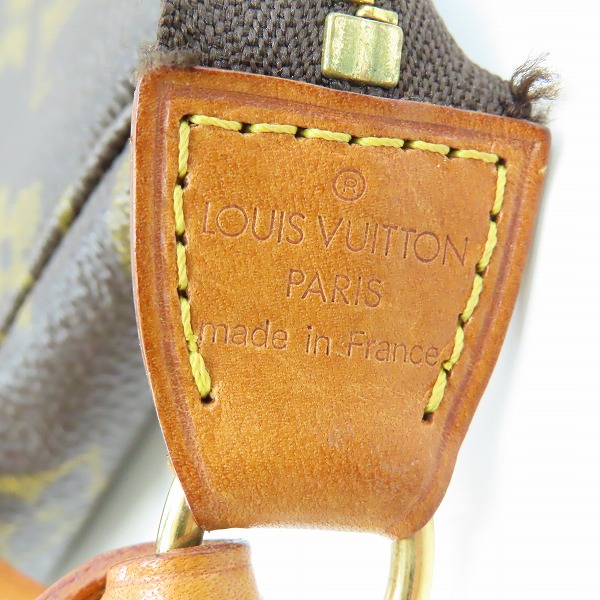 実際に弊社で買取させて頂いたLOUIS VUITTON /ルイ ヴィトン ポシェットアクセソワール モノグラム ポーチ/ハンドバッグ M51980の画像 5枚目