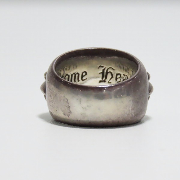 実際に弊社で買取させて頂いたCHROME HEARTS/クロムハーツ フローラルクロスリング/8号の画像 3枚目