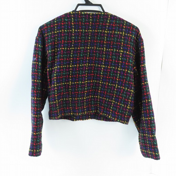 実際に弊社で買取させて頂いたGIVENCHY life/ジバンシーライフ ウールノーカラージャケット/9号の画像 1枚目