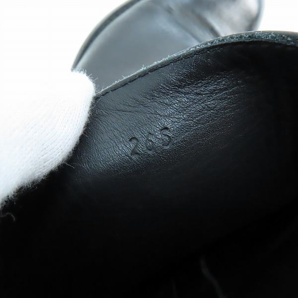 実際に弊社で買取させて頂いたSAINT LAURENT PARIS/サンローランパリ ハーネス ストラップ サイドジップ リングブーツ/26.5の画像 5枚目