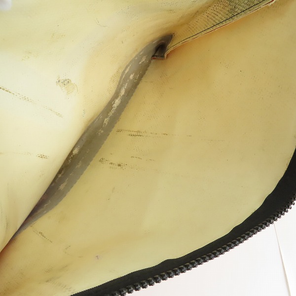 実際に弊社で買取させて頂いたFREITAG/フライターグ F08 DAN/ダン ポーチ/セカンドバッグ/クラッチバッグ オレンジ/ブルーの画像 3枚目