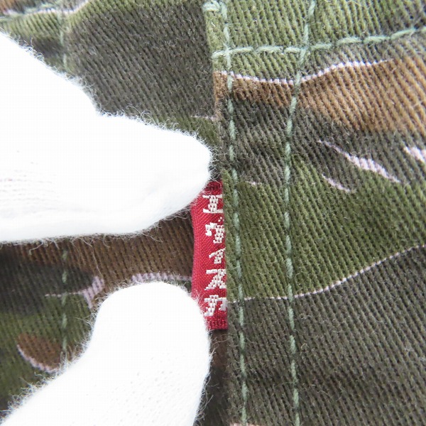 実際に弊社で買取させて頂いたEVISU/エヴィス 新恵美寿神頭 カモメ 大黒カモメ 迷彩柄 オールインワン ツナギ つなぎ LOT.1010 42の画像 6枚目