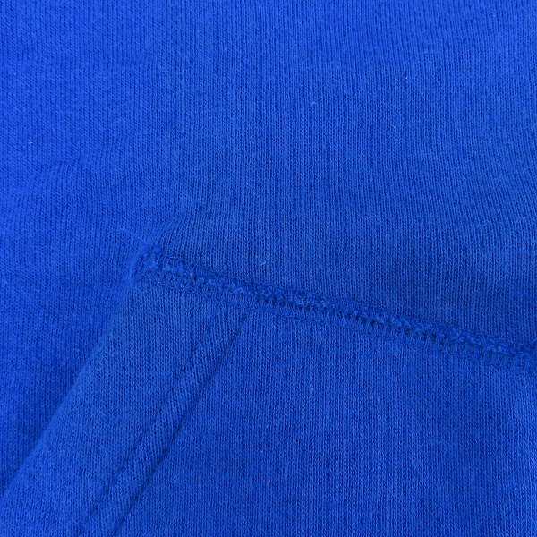 実際に弊社で買取させて頂いたLOOPWHEELER×BEAMS+/ループウィラー×ビームスプラス ジップアップ パーカー ブルー/Mの画像 4枚目