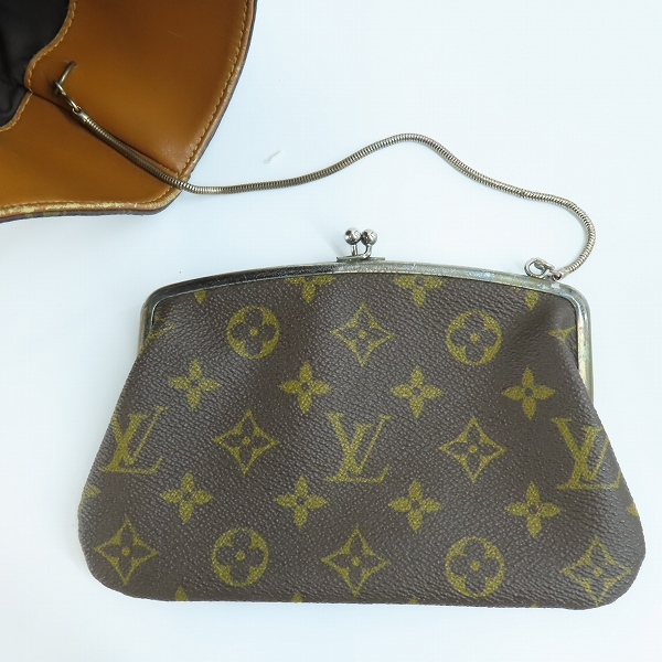 実際に弊社で買取させて頂いたLOUIS VUITTON/ルイヴィトン モノグラム バケットGM USA アメリカ製 バケツ型 ポーチ付き ハンドバッグ T42236の画像 8枚目