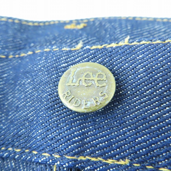 実際に弊社で買取させて頂いたLee/リー REGULAR FIT BOOT CUTS/レギュラーフィット ブーツカット デニムパンツ/ジーンズ 202-0341/32×31の画像 7枚目