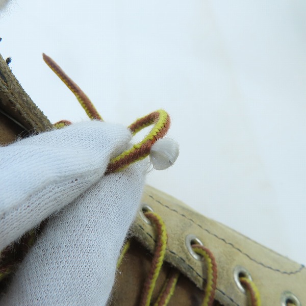 実際に弊社で買取させて頂いたRED WING/レッドウィング アイリッシュセッター スエード モックトゥ 8173/10Eの画像 7枚目