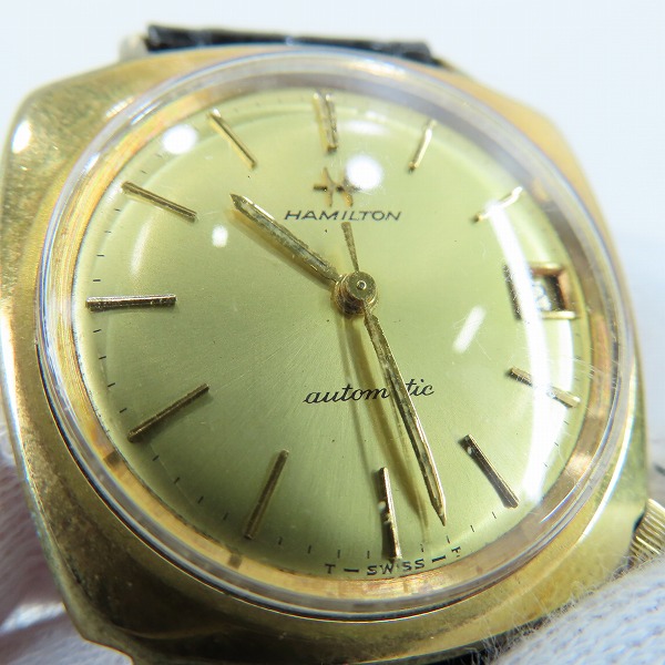 実際に弊社で買取させて頂いた【難有】HAMILTON/ハミルトン オートマチック 自動巻き 腕時計/ウォッチの画像 9枚目