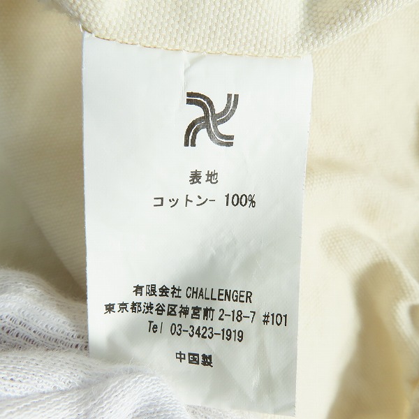 実際に弊社で買取させて頂いたCHALLENGER/チャレンジャー スクリプトロゴスウィングトップ/XLの画像 4枚目
