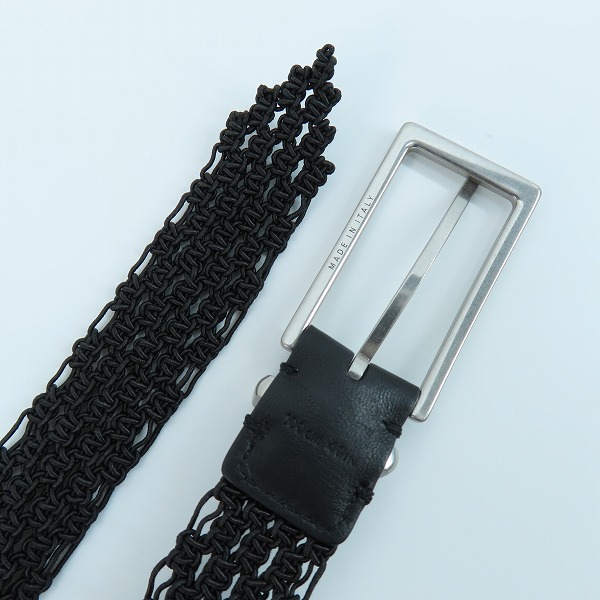 実際に弊社で買取させて頂いたBOTTEGA VENETA/ボッテガヴェネタ  編込デザインベルト 652903 V0HR1 1229の画像 2枚目