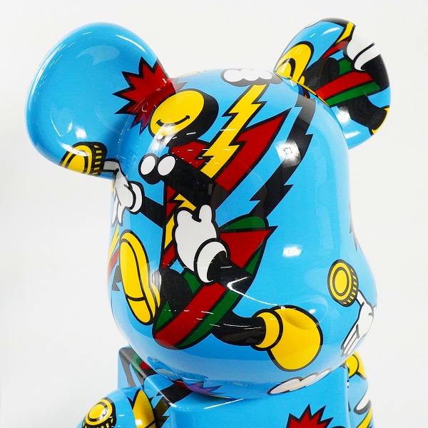 実際に弊社で買取させて頂いた★MEDICOM TOY/メディコムトイ BE@RBRICK/ベアブリック GRAFFLEX/グラフレックス 1000％の画像 4枚目