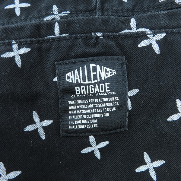 実際に弊社で買取させて頂いたCHALLENGER/チャレンジャー CROSS PRINTED CHINO SHORTS/ハーフチノパンツ CLG-PT 015-009/Sの画像 6枚目