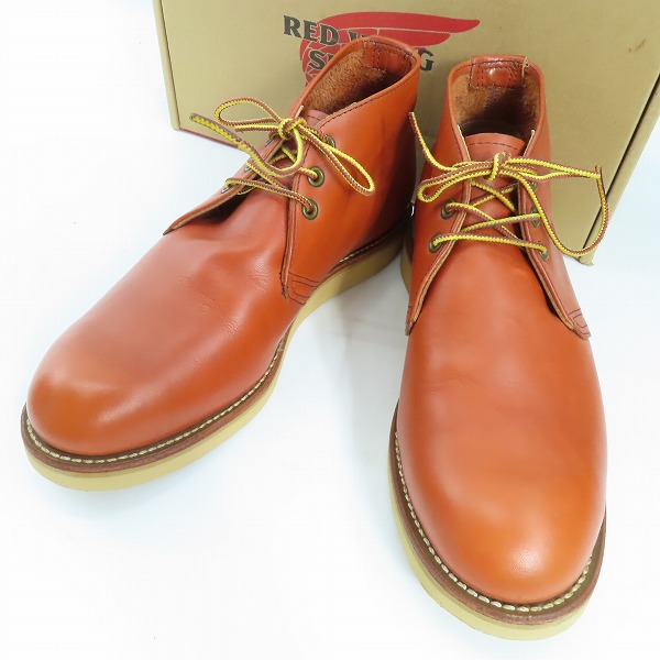 実際に弊社で買取させて頂いたRED WING/レッドウイング WORK CHUKKA チャッカブーツ 8595/9.5D