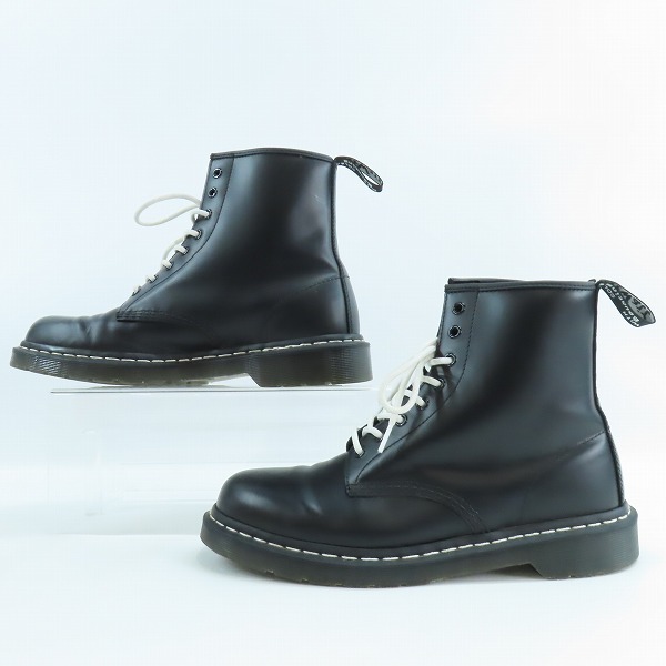 実際に弊社で買取させて頂いたDr.Martens/ドクターマーチン 8EYE/8ホール ブーツ ホワイトステッチ 1460 WS/24758001/UK10の画像 3枚目