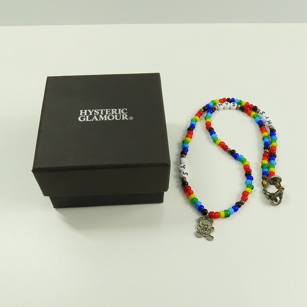 実際に弊社で買取させて頂いたHYSTERIC GLAMOUR/ヒステリックグラマー  ビーズ ネックレス の画像 9枚目