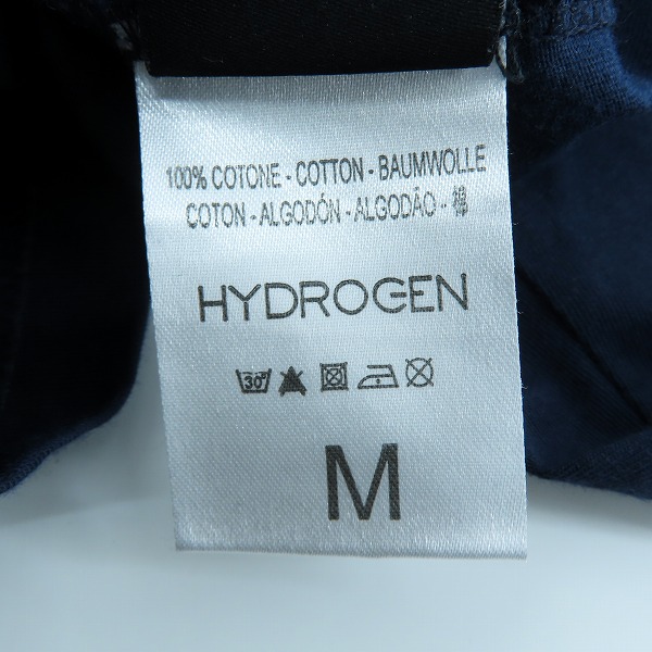 実際に弊社で買取させて頂いたHYDROGEN/ハイドロゲン カモフラプリント 長袖Tシャツ/Mの画像 4枚目