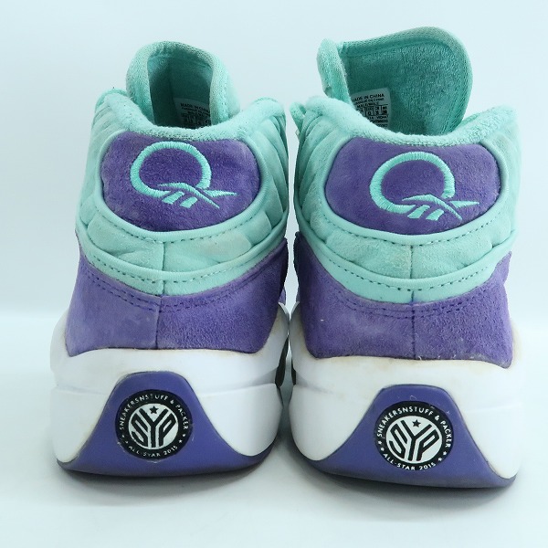 実際に弊社で買取させて頂いたPacker Shoes×SNS×Reebok/パッカーシューズ×スニーカズエンスタッフ×リーボック クエスチョン ミッド V63447/28の画像 1枚目