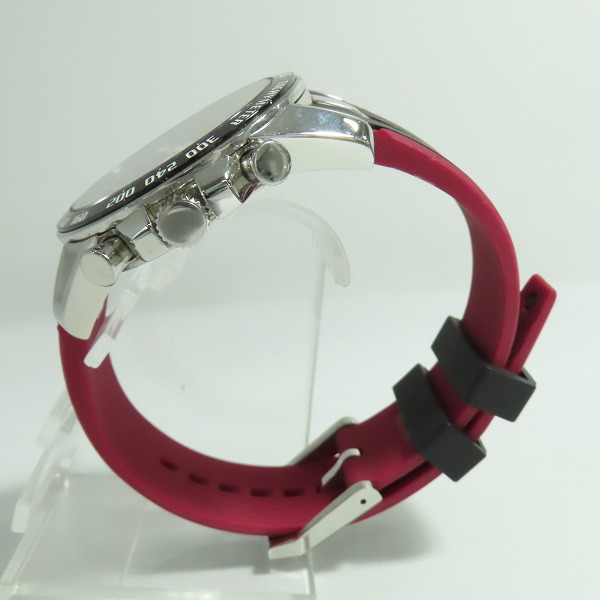 実際に弊社で買取させて頂いたSEIKO×FC Barcelona/セイコー×FCバルセロナ Sportura クロノグラフ クォーツ 腕時計 7T62-0LT0【動作未確認】の画像 1枚目